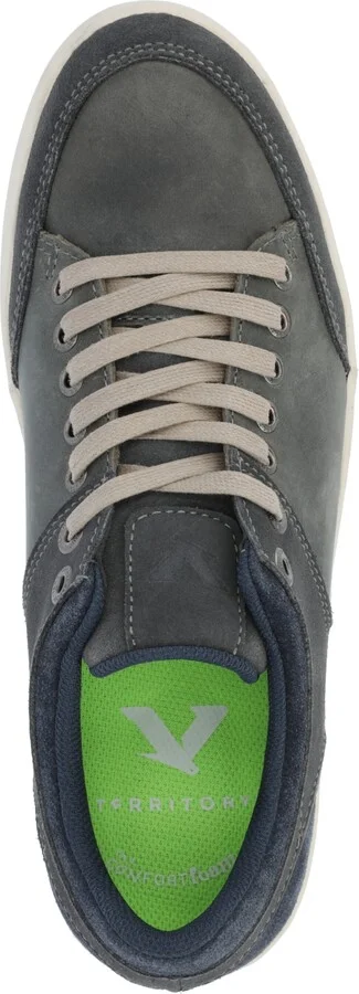 Territory Men's Pacer Casual Leather Sneakers - Image 4