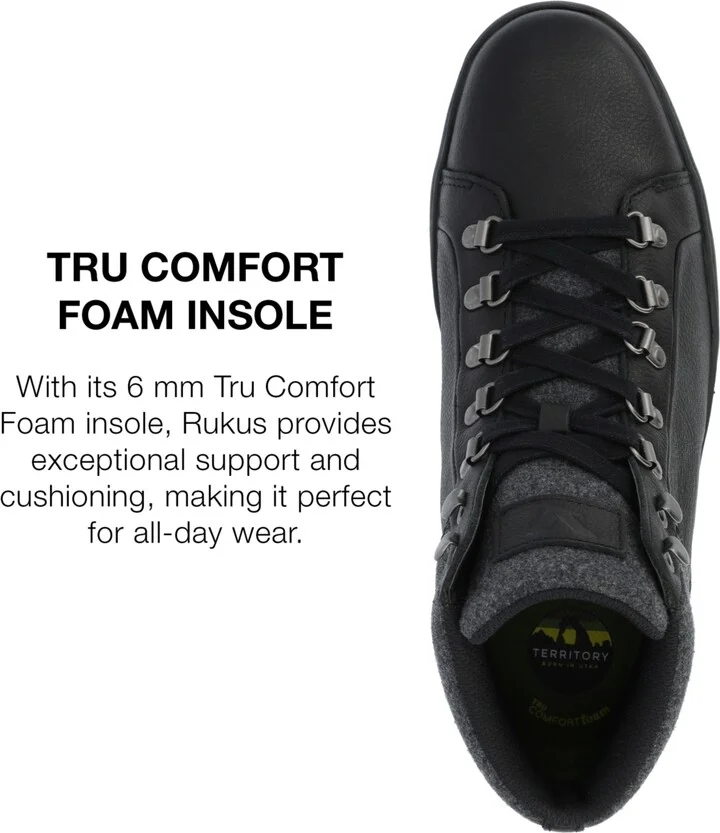 Territory Men's Ruckus Tru Comfort Foam High Top Sneakers - Image 6