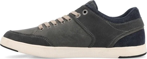 Territory Pacer Casual Leather Sneaker Grey - Image 11