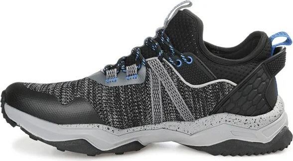 Territory Sidewinder Waterproof Knit Trail Sneaker Black - Image 4
