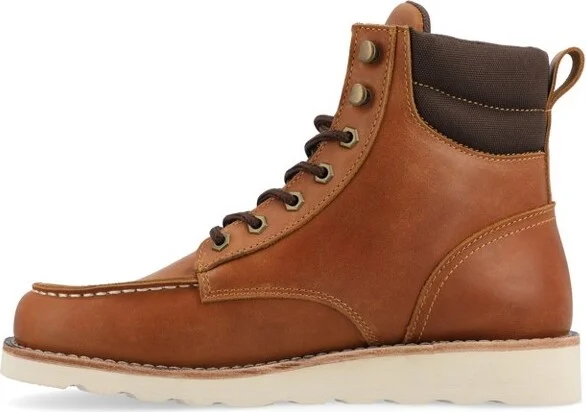 Territory Venture Water Resistant Moc Toe Lace-up Ankle Boot, Grey - Image 3