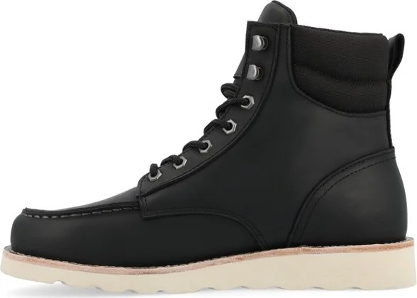 Territory Venture Water Resistant Moc Toe Lace-up Ankle Boot, Grey - Image 4