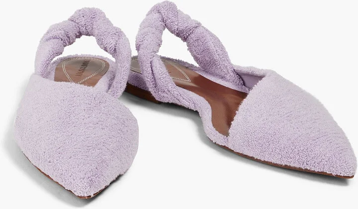 Terry slingback point-toe flats - Image 2