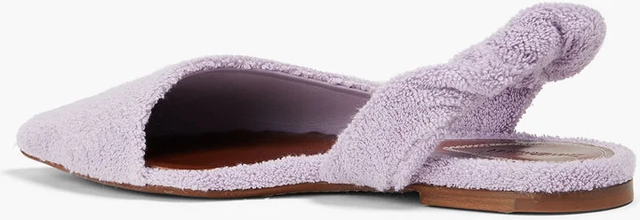 Terry slingback point-toe flats - Image 3