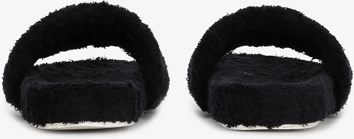 Terrycloth Slides with Logo Plate - Image 2