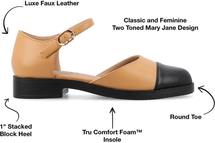Tesley Cap Toe Mary Jane Flat - Image 9