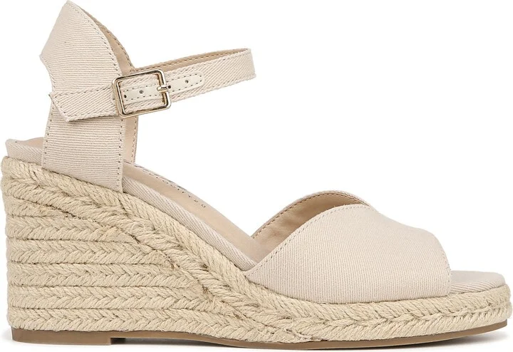 Tess Ankle Strap Espadrille Platform Wedge Sandal - Image 3