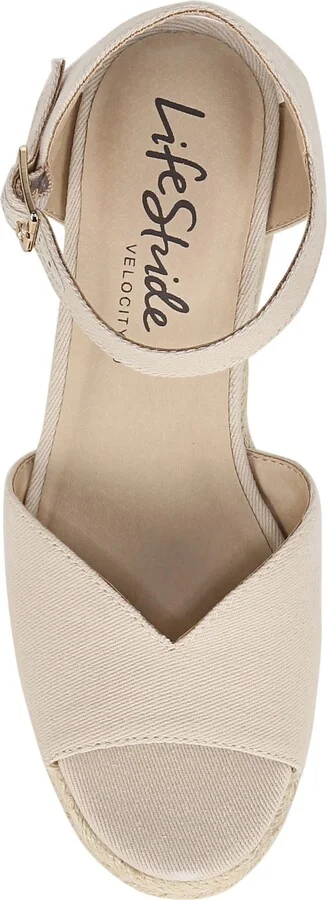 Tess Ankle Strap Espadrille Platform Wedge Sandal - Image 5