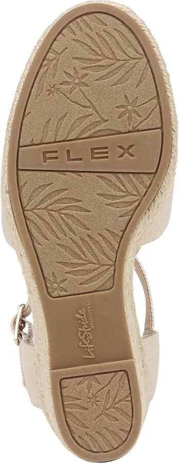Tess Ankle Strap Espadrille Platform Wedge Sandal - Image 6