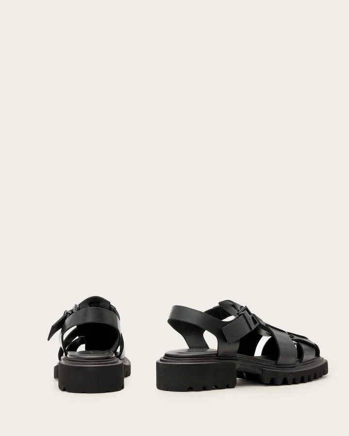 Tess Chunky Leather Sandals - Image 6