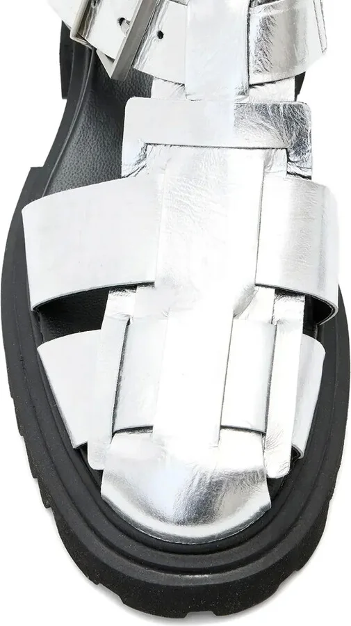 Tess Chunky leather sandals - Image 4