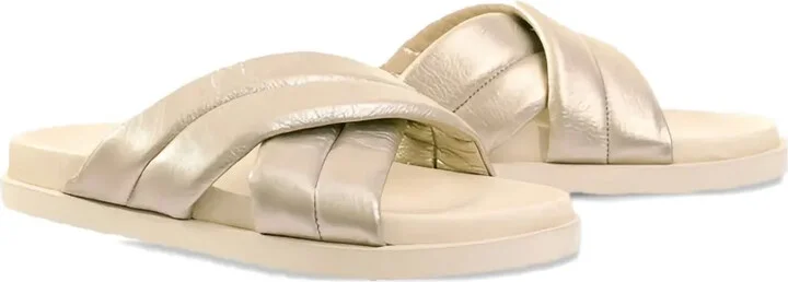 Tessa cross-strap slide sandals - Image 2