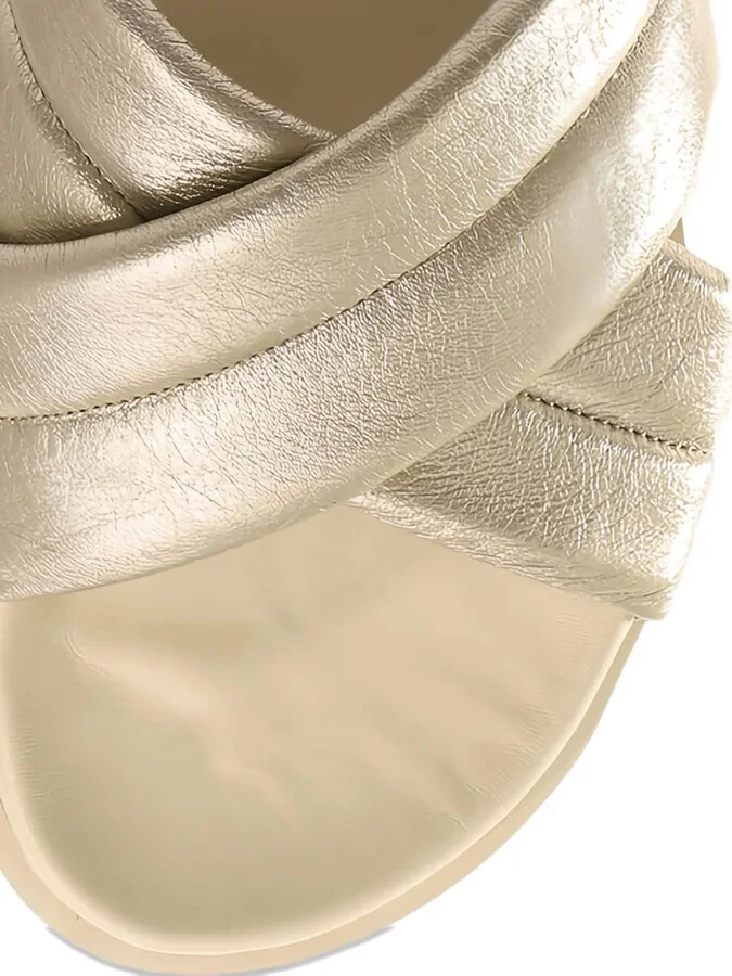 Tessa cross-strap slide sandals - Image 4