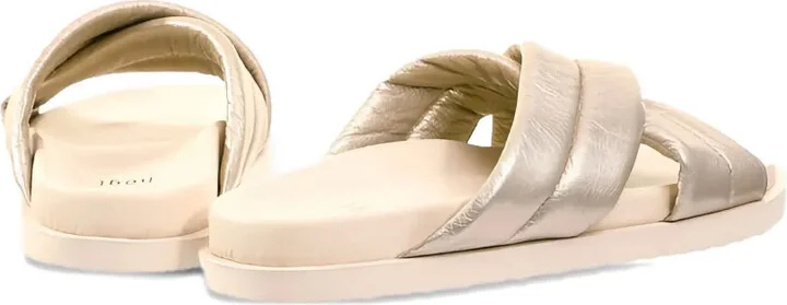 Tessa cross-strap slide sandals - Image 5