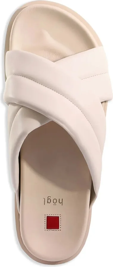 Tessa cross-strap slide sandals - Image 4