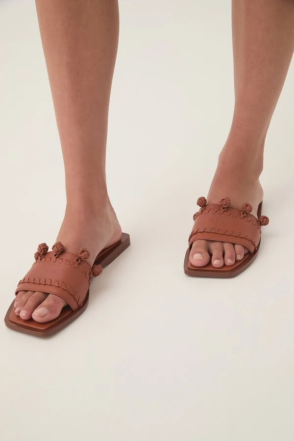 Tessellate Slide In Colour Spiced Chai Size 37 - Image 3