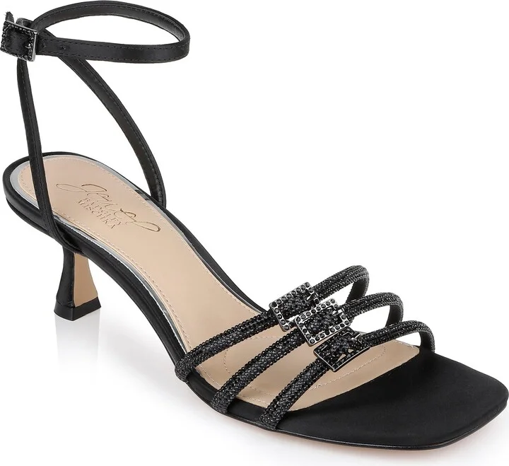 Tesslynn Embellished Ankle Strap Sandal