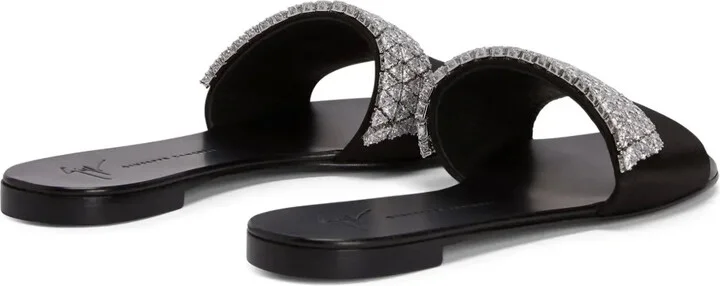 Tesy rhinestone-embellished sandals - Image 3