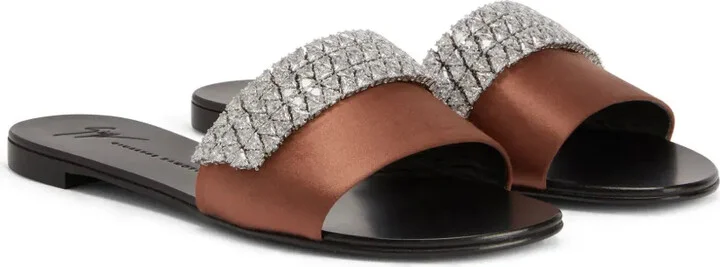 Tesy rhinestone-embellished sandals - Image 2