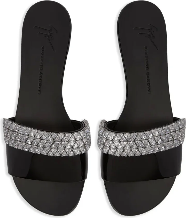 Tesy rhinestone-embellished sandals - Image 4