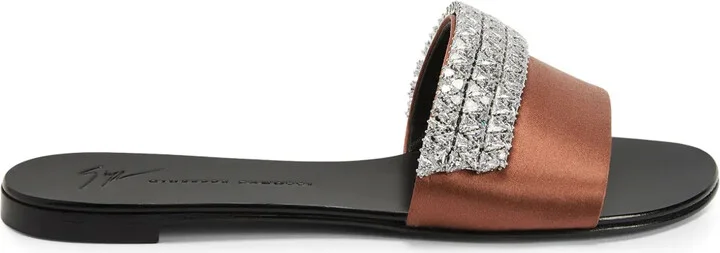 Tesy rhinestone-embellished sandals
