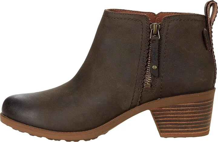Teva ANAYA BOOTIE RR Women's Shoes Brown : 7.5 B - Medium, Leather - Image 6