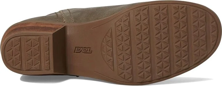 Teva ANAYA BOOTIE RR Women's Shoes Desert Taupe : 7 B - Medium, Leather - Image 3