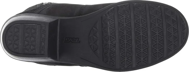 Teva Anaya Tall WP Women's Shoes Black : 7.5 B - Medium, Leather - Image 4