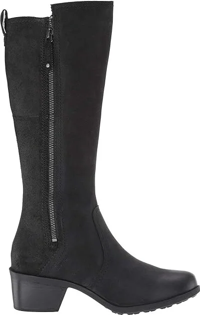 Teva Anaya Tall WP Women's Shoes Black : 7.5 B - Medium, Leather - Image 8