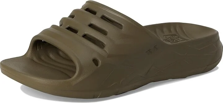 Teva ApreTrail Slide Sandals Dark Olive : Men's 13 - Women's 15 Medium, Nylon - Image 5