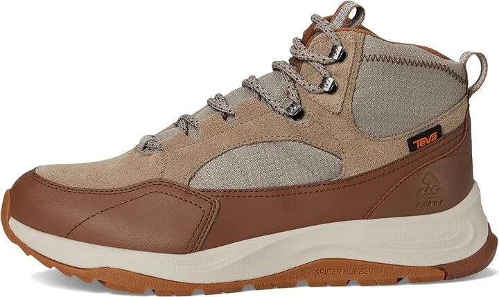 Teva AURORIS Men's Snow Shoes Desert Taupe : 10.5 D - Medium, Leather - Image 6