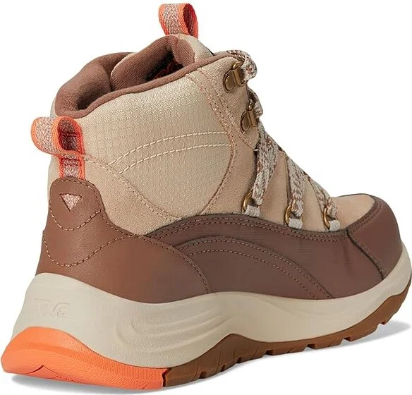 Teva Auroris Women's Snow Shoes Feather Grey/ Acorn : 9 B - Medium, Leather/Suede - Image 4
