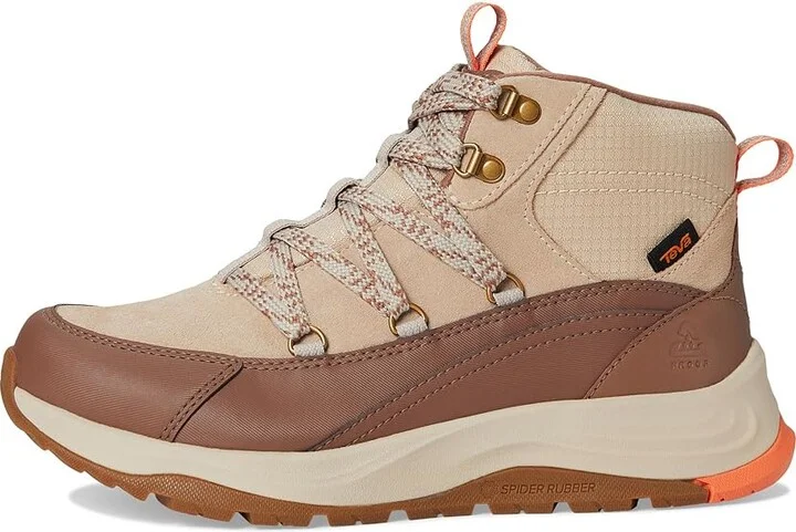 Teva Auroris Women's Snow Shoes Feather Grey/ Acorn : 9 B - Medium, Leather/Suede - Image 6