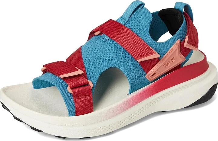 Teva Aventrail Shoe Women's Running Shoes Larkspur/Scarlet : 8 B - Medium, Synthetic - Image 5