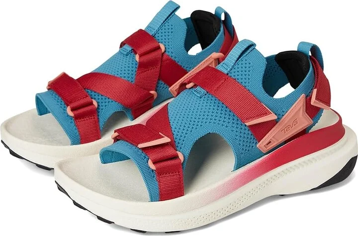 Teva Aventrail Shoe Women's Running Shoes Larkspur/Scarlet : 8 B - Medium, Synthetic