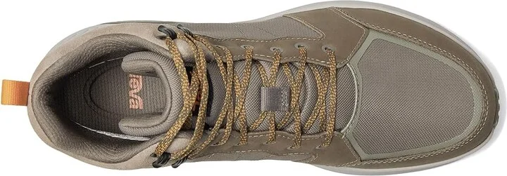 Teva Ellwood Mid Men's Climbing Shoes Taupe : 12 D - Medium, Rubber/Suede - Image 2