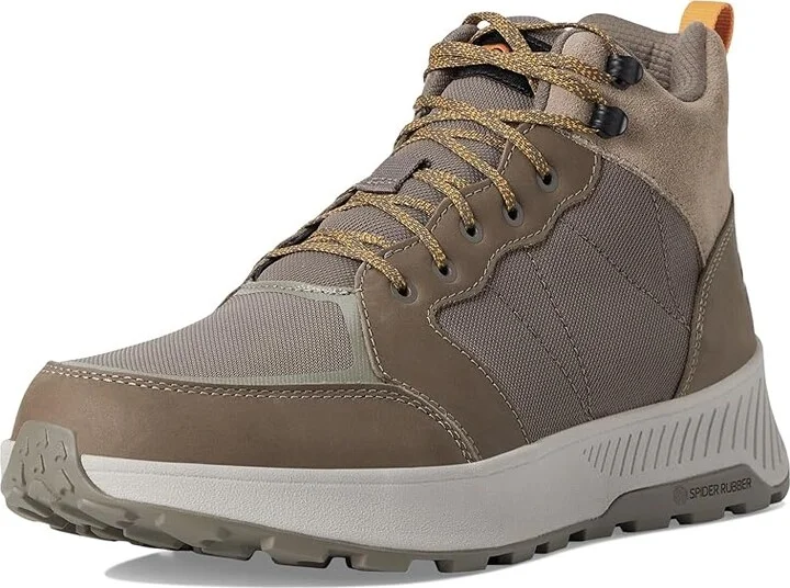 Teva Ellwood Mid Men's Climbing Shoes Taupe : 12 D - Medium, Rubber/Suede - Image 5