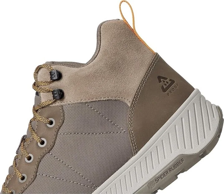 Teva Ellwood Mid Men's Climbing Shoes Taupe : 12 D - Medium, Rubber/Suede - Image 7