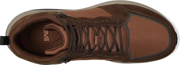Teva Ellwood Mid Men's Climbing Shoes Taupe : 12 D - Medium, Rubber/Suede - Image 8