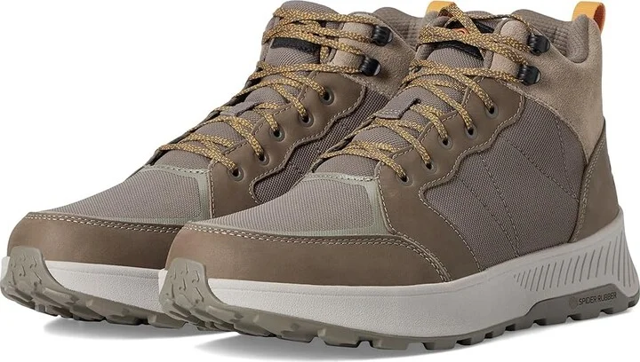 Teva Ellwood Mid Men's Climbing Shoes Taupe : 12 D - Medium, Rubber/Suede