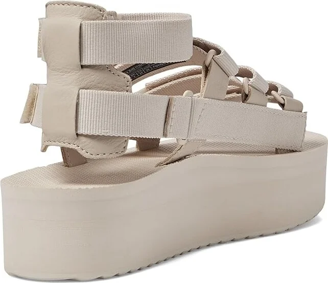 Teva Flatform Mevia Women's Shoes Acorn : 11 B - Medium, Textile/Leather - Image 8