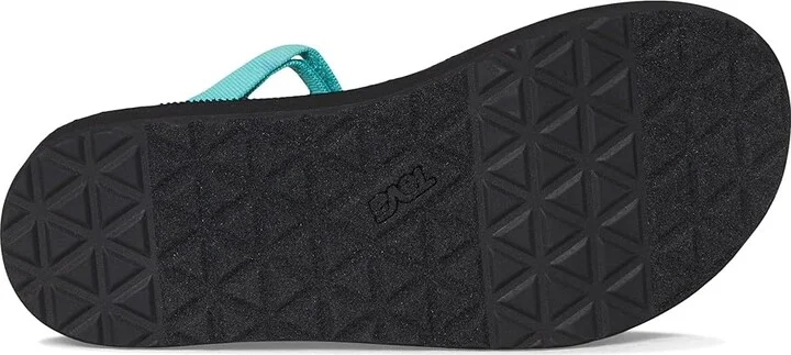 Teva Flatform Sandal Slim Women's Sandals Bright Teal/Black : 7 B - Medium - Image 3