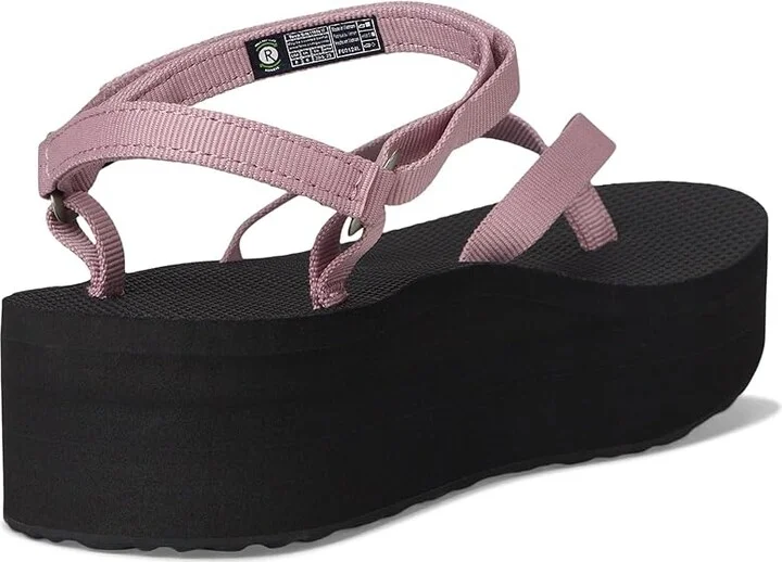 Teva Flatform Sandal Slim Women's Sandals Bright Teal/Black : 7 B - Medium - Image 10