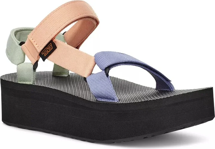 Sage/Peach/Light Blue Color Block