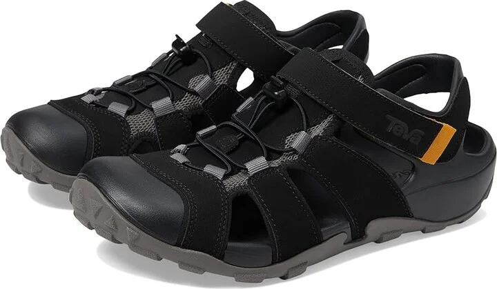 Teva Flintwood Men's Shoes Black : 10 D - Medium, Textile/Synthetic