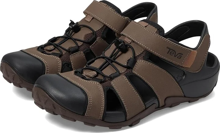 Teva Flintwood Men's Shoes Turkish Coffee : 9 D - Medium, Textile/Synthetic