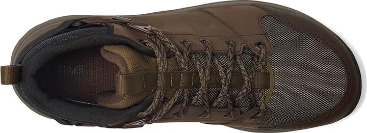 Teva GRANDVIEW GTX Men's Shoes Chocolate Brown/ Dark Olive : 8 D - Medium, Leather - Image 2