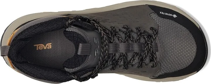 Teva Grandview Max GTX Men's Climbing Shoes Charcoal/Black : 14 D - Medium, Leather/Synthetic - Image 2