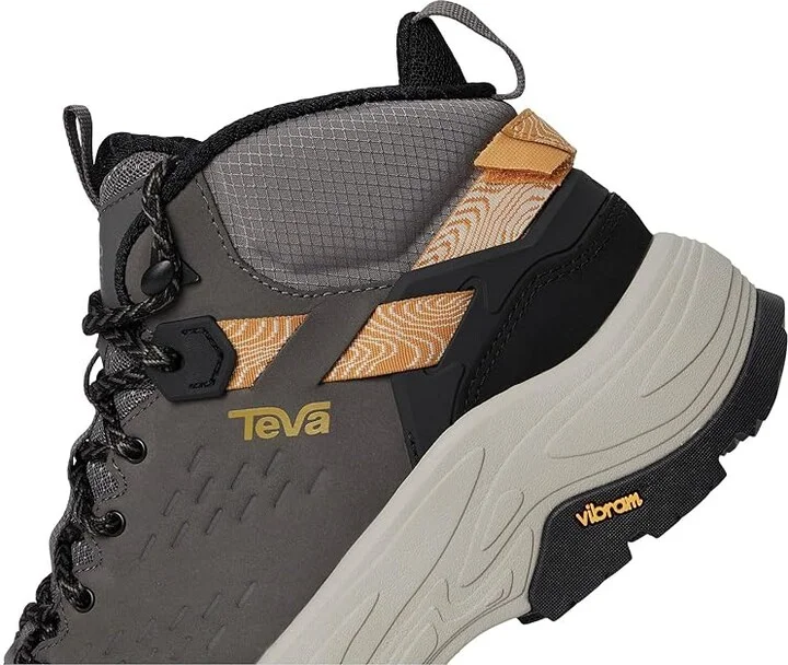 Teva Grandview Max GTX Men's Climbing Shoes Charcoal/Black : 14 D - Medium, Leather/Synthetic - Image 7