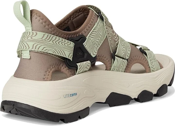 Teva Grandview Max Sandal Women's Sandals Mahogany/Blooming Dahlia : 7.5 B - Medium, Synthetic - Image 10